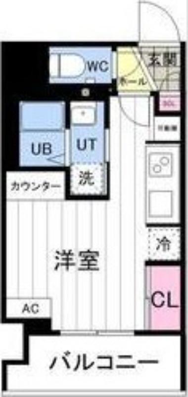 ASTER N13(1K/5階)の間取り写真