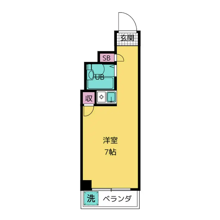 エレガンス浜田山 2階階 間取り