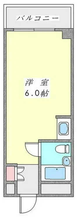 トップルーム新宿公園第2 7階階 間取り