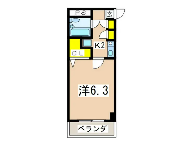 日神パレス吉野町 3階階 間取り