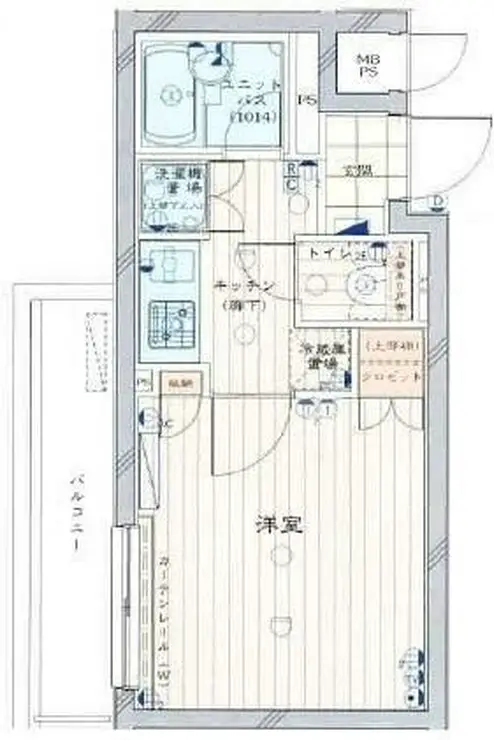 ルーブル豊玉伍番館 2階階 間取り