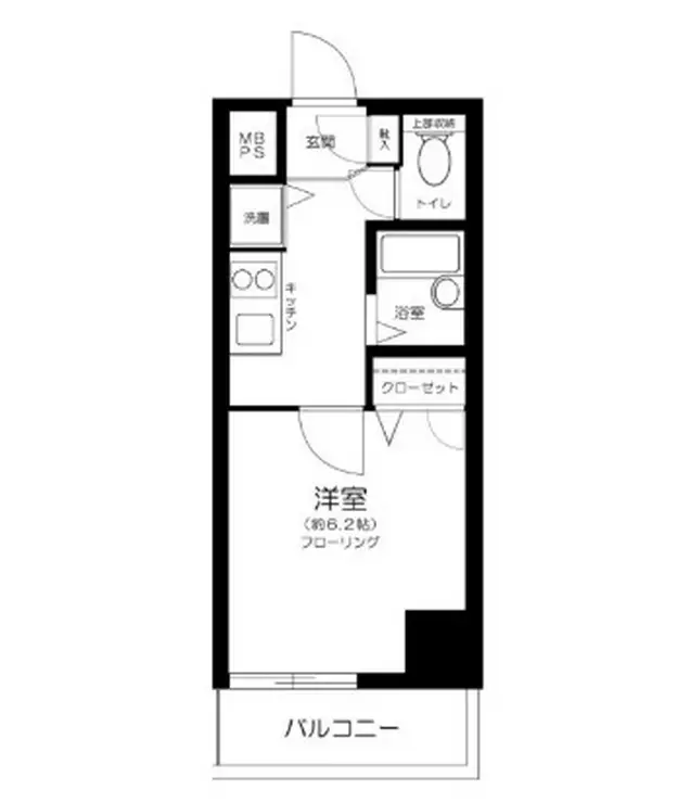 シンシア西早稲田 5階階 間取り
