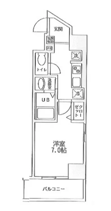 SSレジデンス川越 3階階 間取り