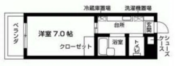 ミア カーサ 1階階 間取り