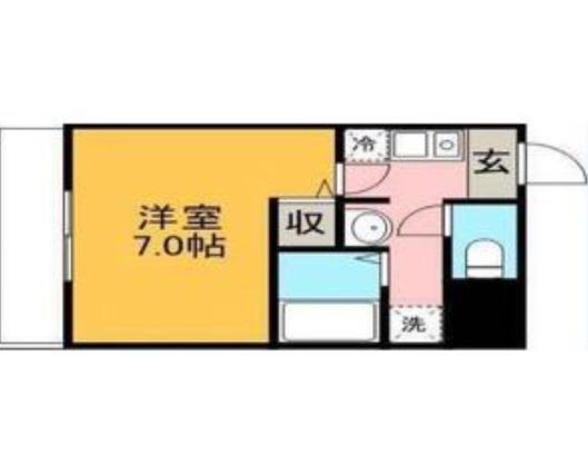 マ・メゾン・プルミエ(1K/3階)の間取り写真