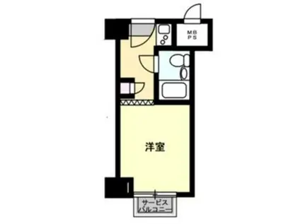 ステュディオ堺フェニックス(ワンルーム/4階)の間取り写真