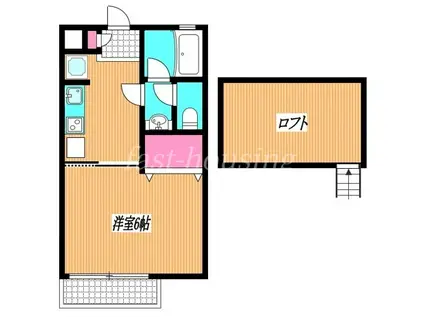 メゾン・プティ・ニ(1K/1階)の間取り写真