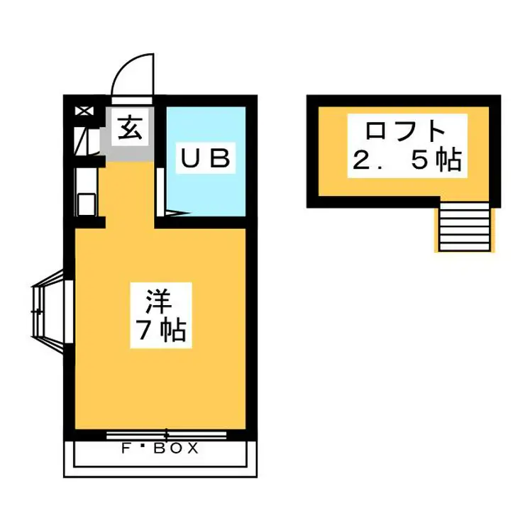 本町セブンハイム 2階階 間取り