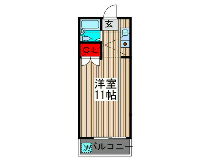 コンシャスN 1階階 間取り