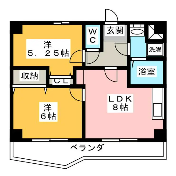 コートエスタ 2階階 間取り