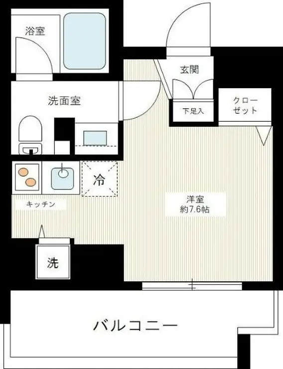 ダイナシティ西新宿 3階階 間取り