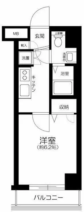 レナトゥス四谷 2階階 間取り