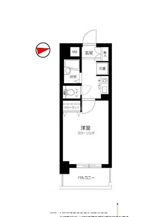 フェニックス東麻布 5階階 間取り
