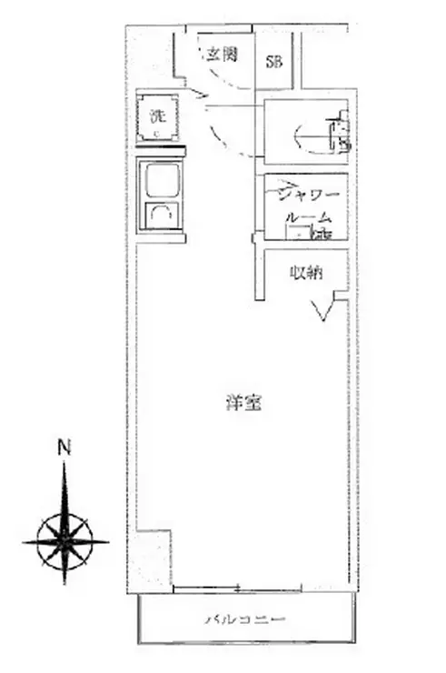 メイツ井荻 2階階 間取り