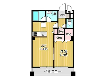 FIGALO TOKIWADAI(1LDK/3階)の間取り写真