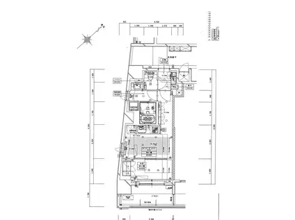 パークハウス文京千石(1LDK/2階)の間取り写真