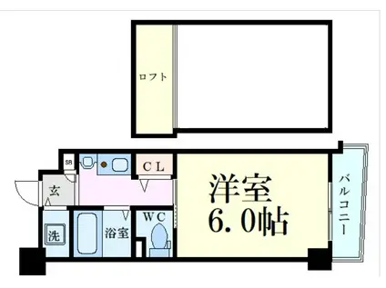 エステムコート新大阪IIIステーションプラザ(1K/4階)の間取り写真