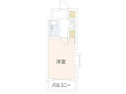 ジョルジュ磯子(1K/3階)の間取り写真