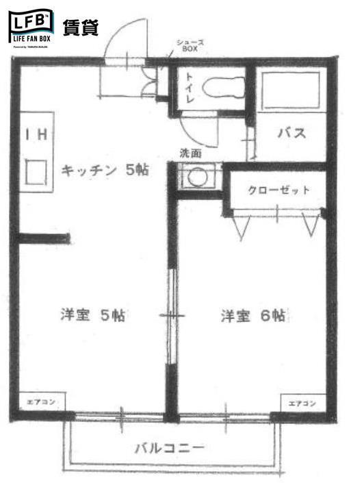 メゾンプレジール(1LDK/1階)の間取り写真