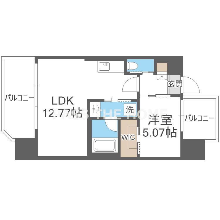 プレジオ大正(1LDK/11階)の間取り写真