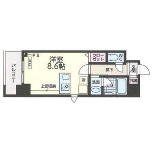 第2金山フクマルビル(ワンルーム/7階)の間取り写真