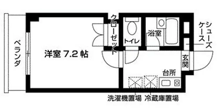 リバーウエスト 2階階 間取り