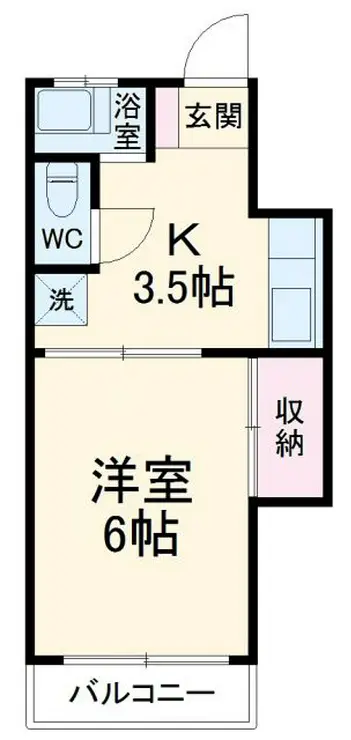 藤コーポ 2階階 間取り
