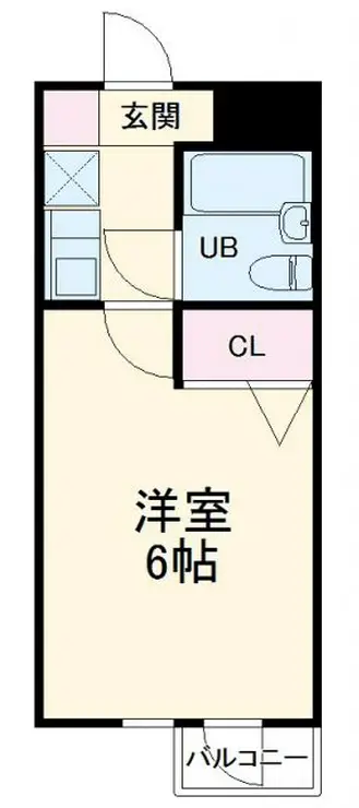 日神パレステージ宮崎台 3階階 間取り