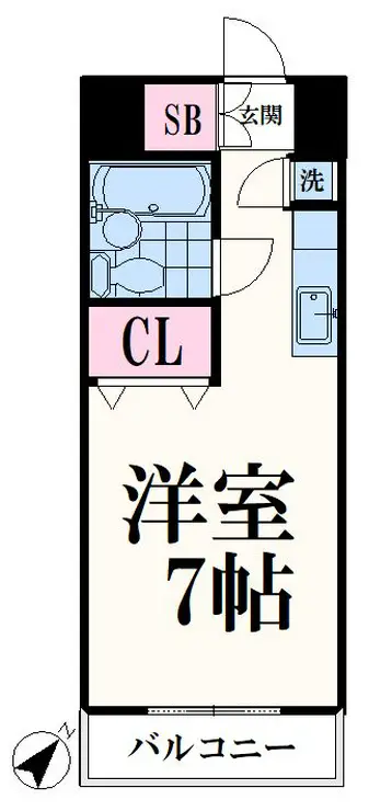 マルベリーコート 4階階 間取り