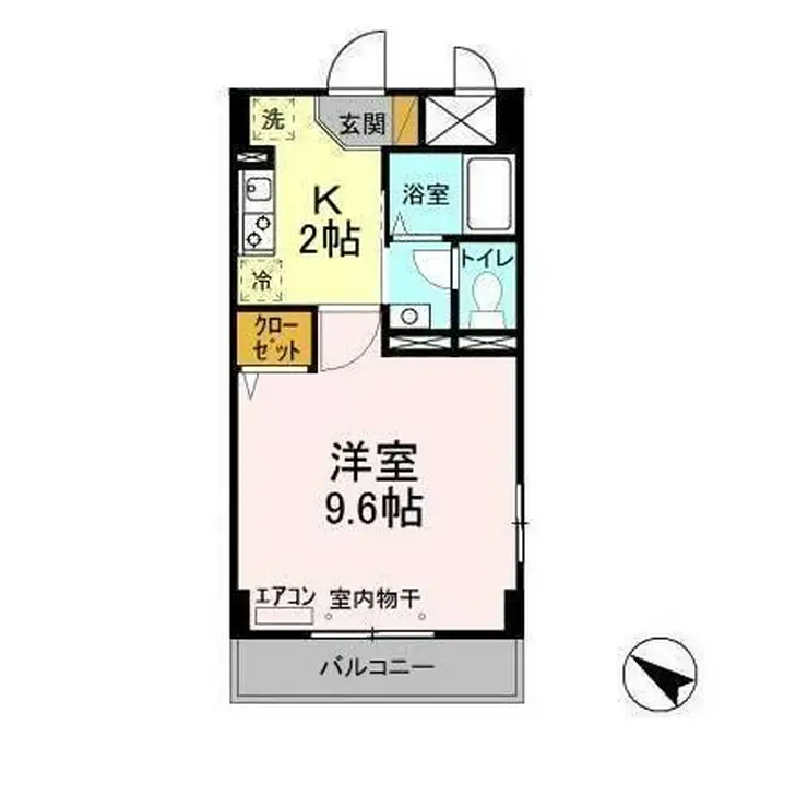 ラティニア 3階階 間取り