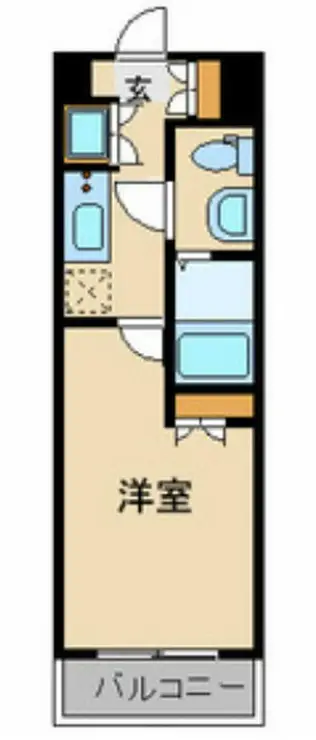 ヴィーダ・スカイコート品川 4階階 間取り