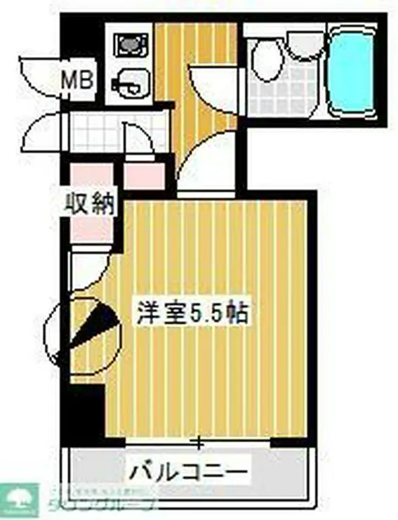 ライオンズマンション東新小岩 4階階 間取り