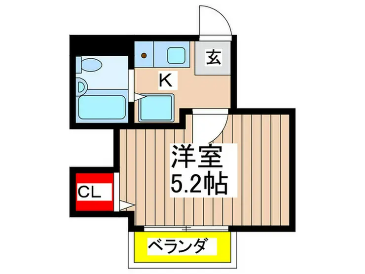 プレステージ7番館 1階階 間取り