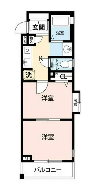 クレメント白金JP 1階階 間取り