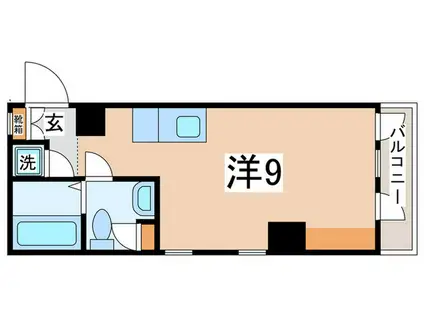 FM7池袋ハウス(ワンルーム/3階)の間取り写真