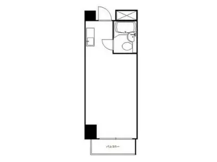 ヴァリエ後楽園(ワンルーム/8階)の間取り写真