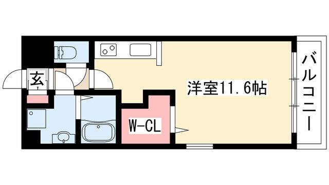 マ・メゾン瑞穂(1K/3階)の間取り写真