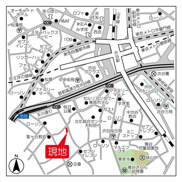 スタイリオ渋谷南平台(1K/3階)の間取り写真