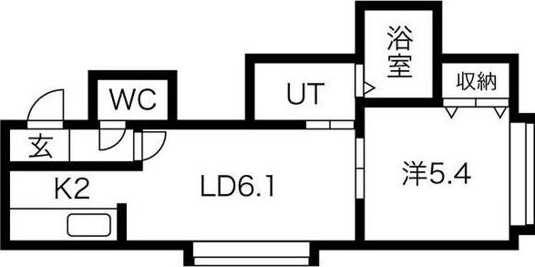 セレジェイラ(1LDK/3階)の間取り写真