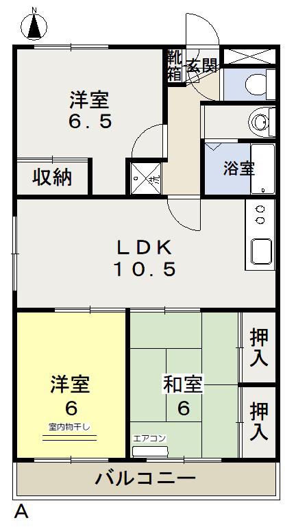 ソーシャルOMORIII(3LDK/3階)の間取り写真