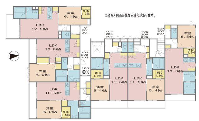 ULTIMATE(1LDK/3階)の間取り写真
