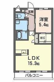 ベレオ・センチュリー(1LDK/3階)の間取り写真
