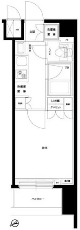 ルーブル仲六郷弐番館 4階階 間取り