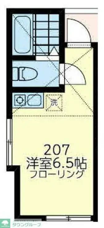 ユナイト白楽エドモンドの杜 2階階 間取り