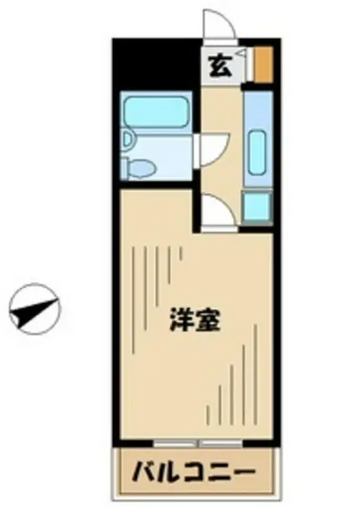 インティメイトハイツ 3階階 間取り