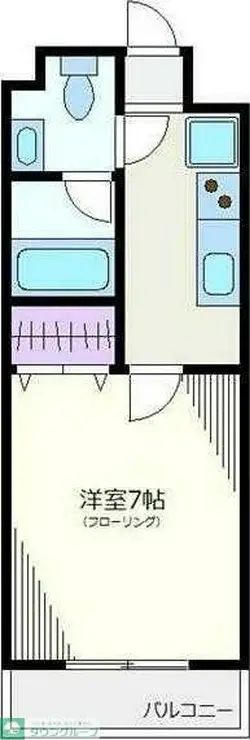 第5ベルビュー 2階階 間取り