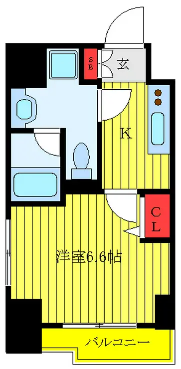 グランドコンシェルジュ板橋本町 6階階 間取り