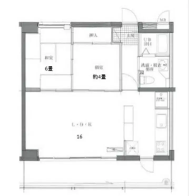 さくらヴィレッジ 2階階 間取り