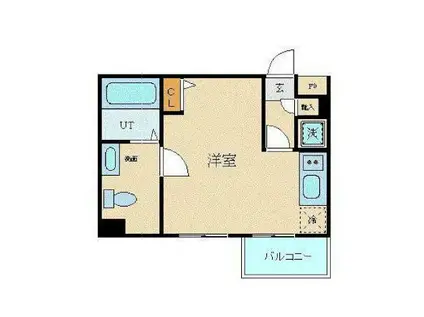 スカイコート本郷東大前第3(1K/2階)の間取り写真