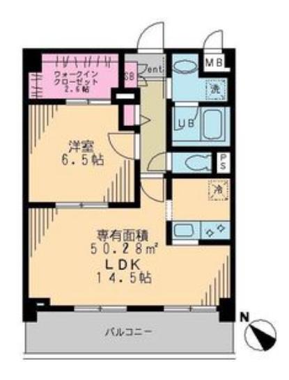 パーチェフォレスタ(1LDK/3階)の間取り写真